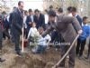 H.Ahmet Yesevi İlköğretim, Bahçesine 180 Fidan Dikti