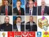 İşte Siyasi Partilerin Seçimdeki Adayları
